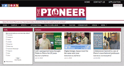 Desktop Screenshot of piercepioneernews.com